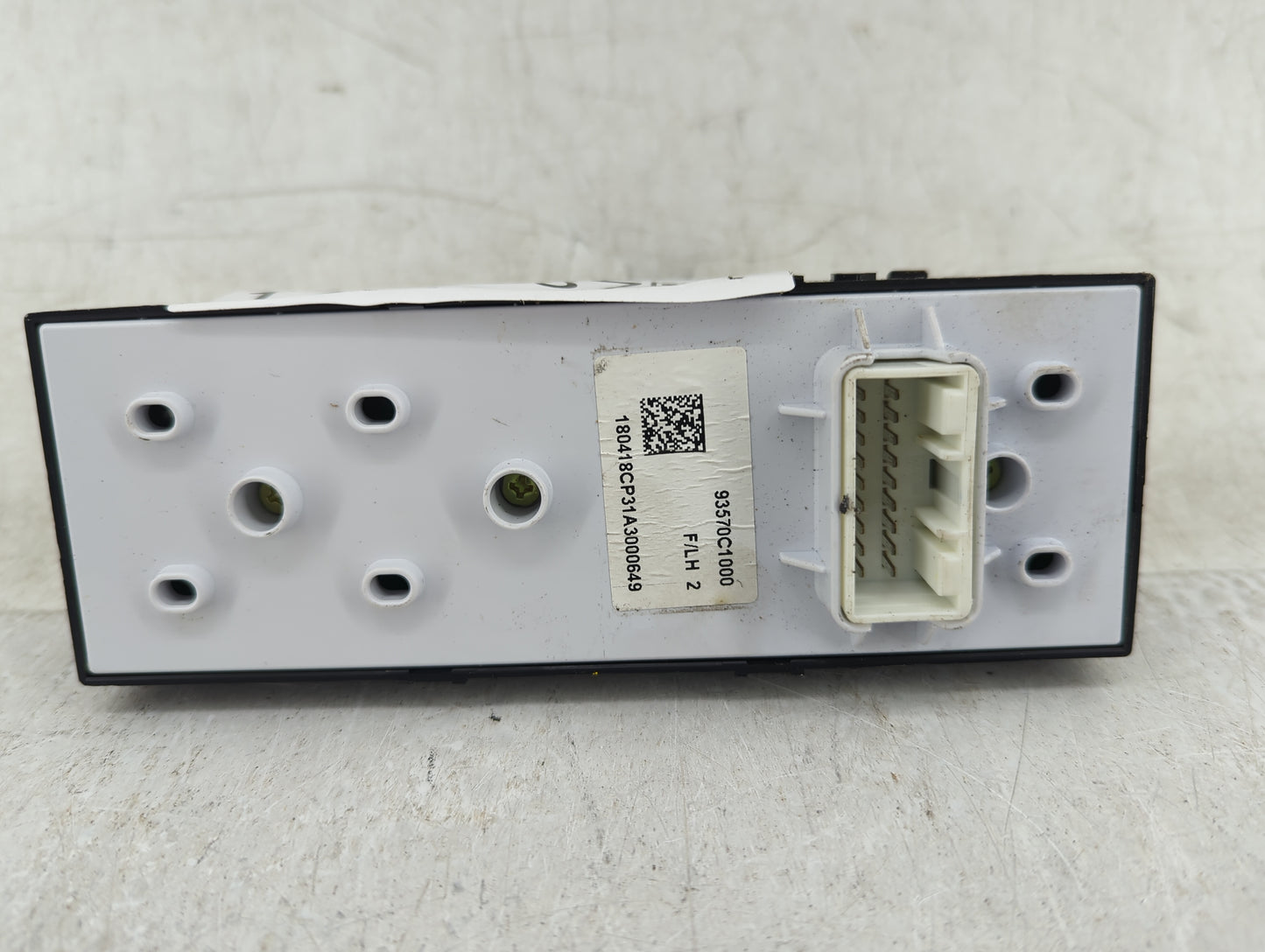 2015-2017 Hyundai Sonata Master Power Window Switch Replacement Driver Side Left P/N:93570C1000 Fits Fits 2015 2016 2017 OEM