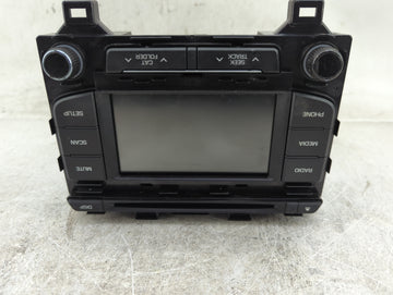 2015-2017 Hyundai Sonata Radio AM FM Cd Player Receiver Replacement P/N:A5LF405883A Fits Fits 2015 2016 2017 OEM Used Auto Parts