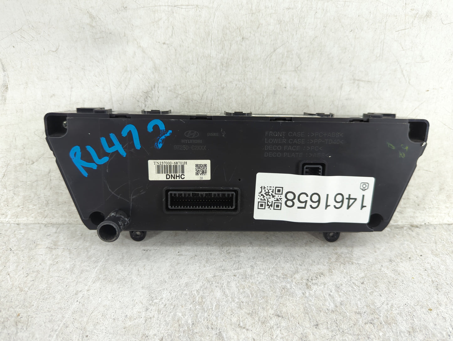 2015-2017 Hyundai Sonata Climate Control Module Temperature AC/Heater Replacement P/N:97250-C2XXX Fits Fits 2015 2016 2017 O