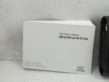 2015 Hyundai Sonata Owners Manual Book Guide P/N:FC10-EU53K OEM Used Auto Parts