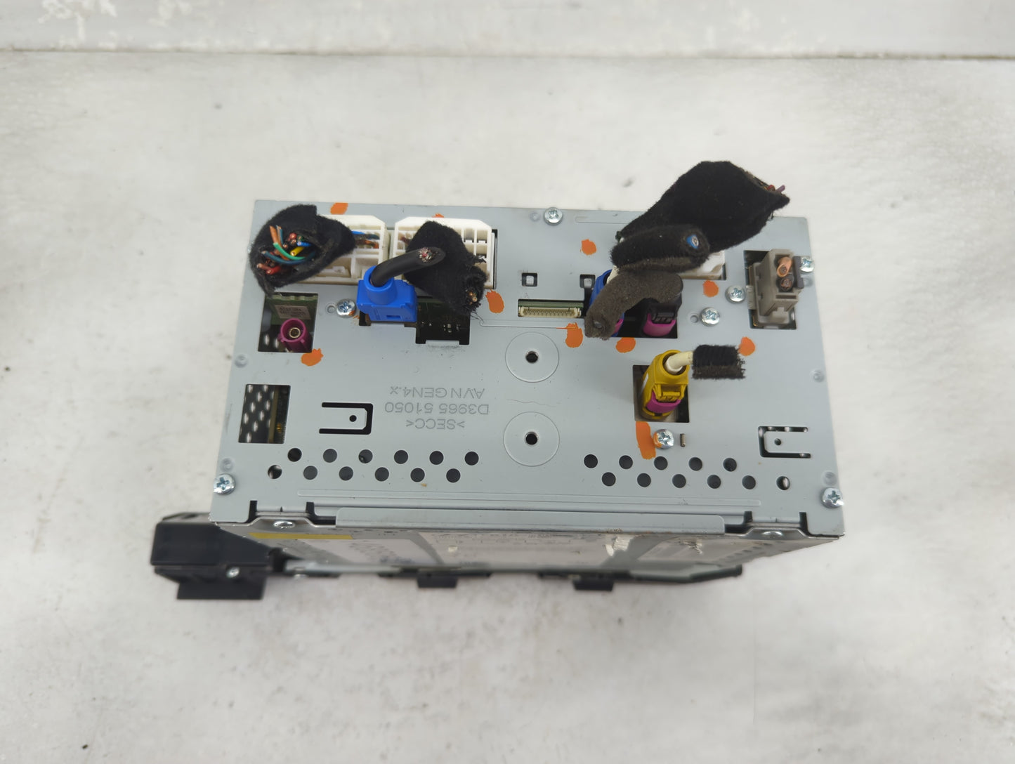 2015 Hyundai Sonata Radio AM FM Cd Player Receiver Replacement P/N:96560-C20014X AT240C2AN, D3565 51050 Fits OEM Used Auto P
