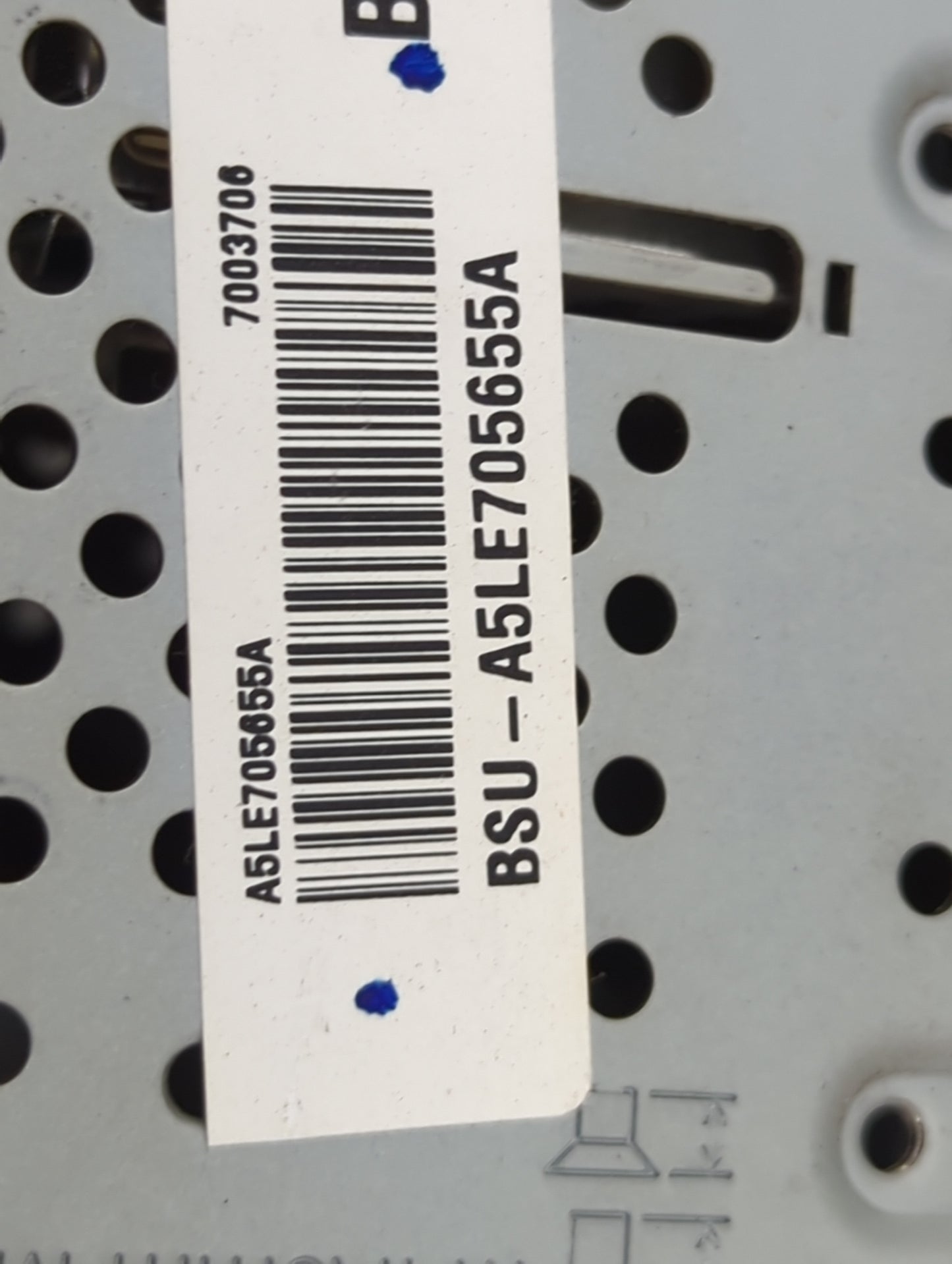 2015 Hyundai Sonata Radio AM FM Cd Player Receiver Replacement P/N:A5LE705655A BSU-A5LE705655A Fits OEM Used Auto Parts - Oe