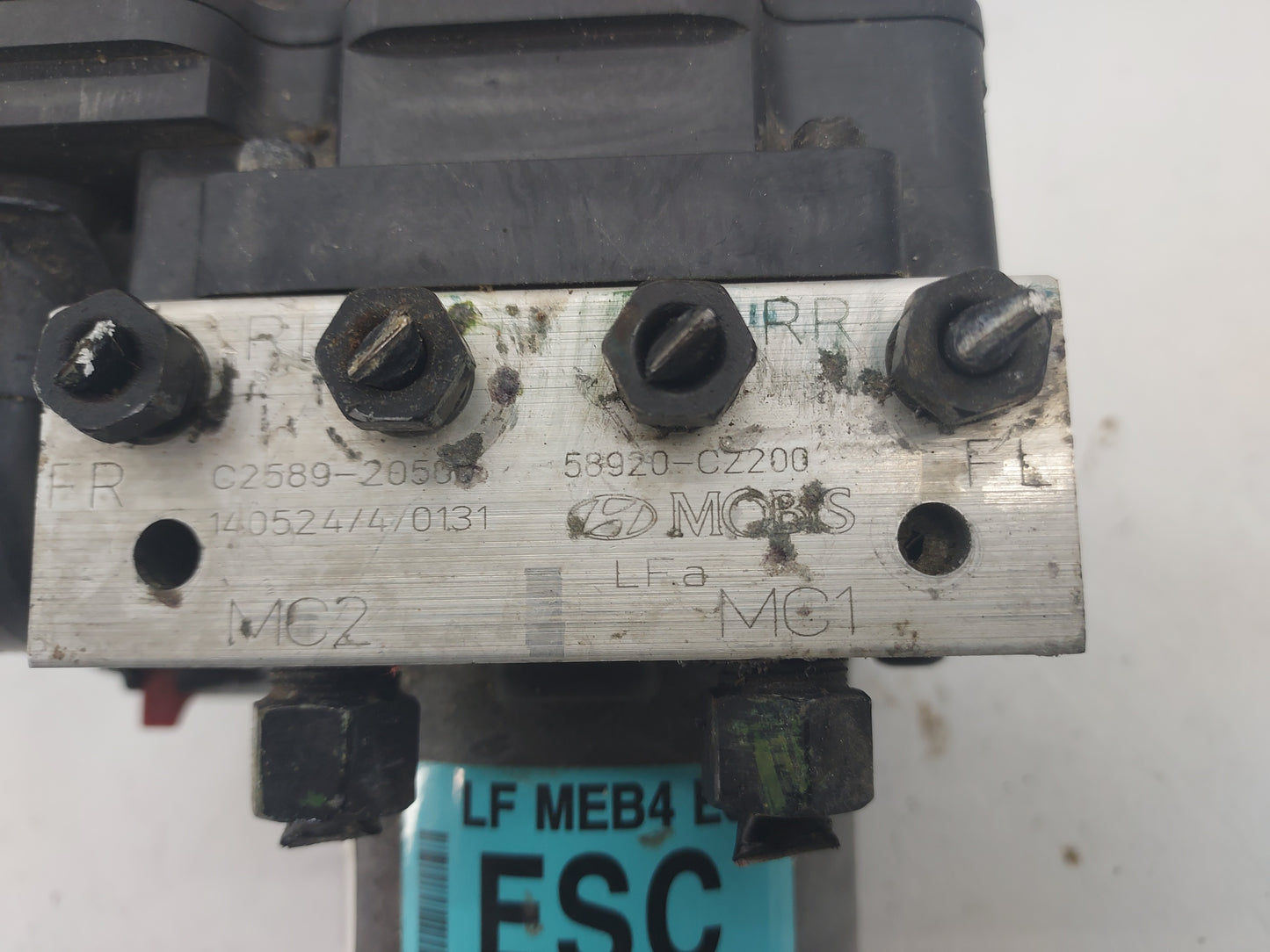 2015 Hyundai Sonata ABS Pump Control Module Replacement P/N:58920-CZ200 C2589-20500 Fits OEM Used Auto Parts - Oemusedautopa