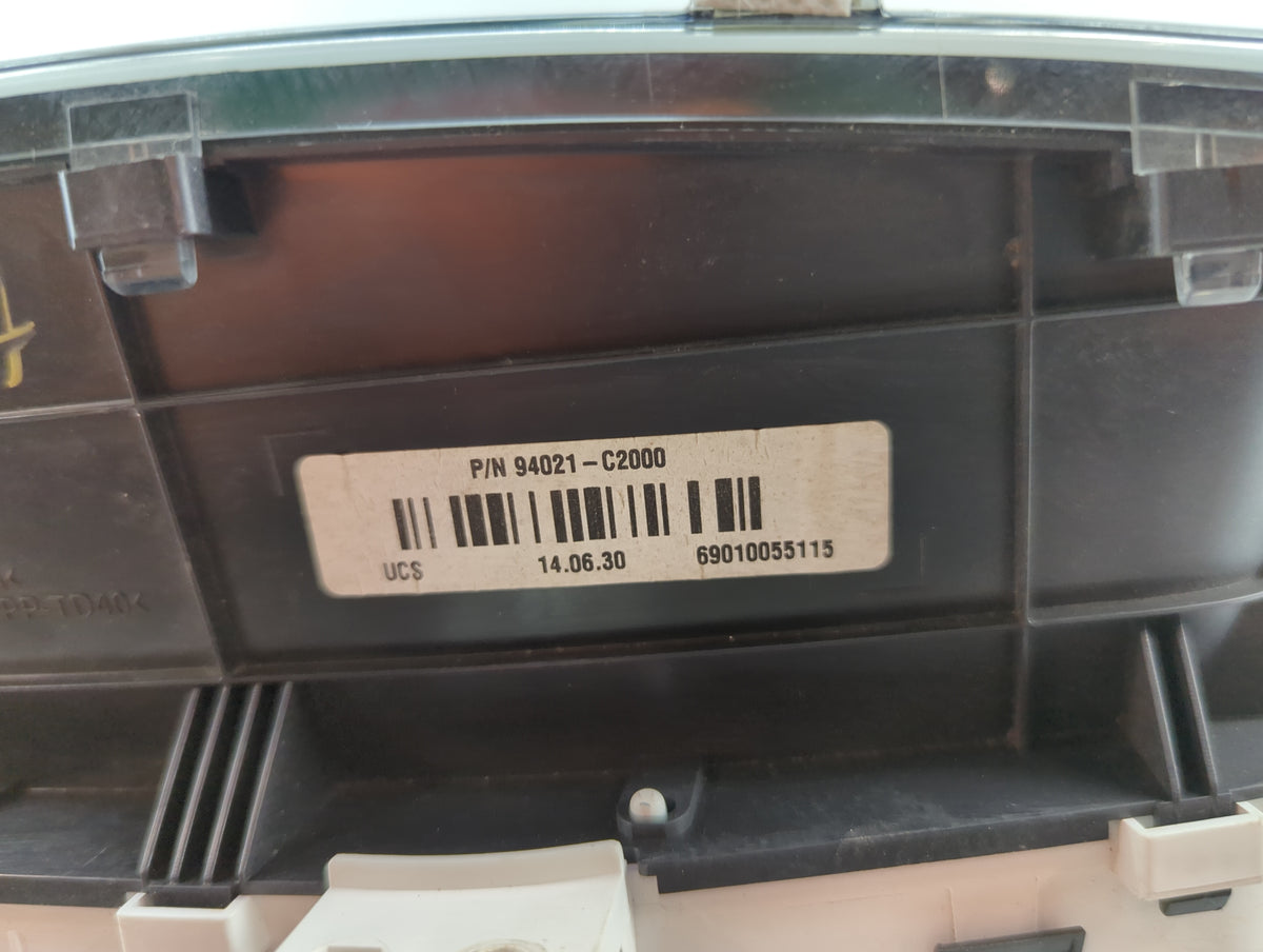 2015 Hyundai Sonata Instrument Cluster Speedometer Gauges P/N:94021-C2000 Miles: Fits OEM Used Auto Parts - Oemusedautoparts