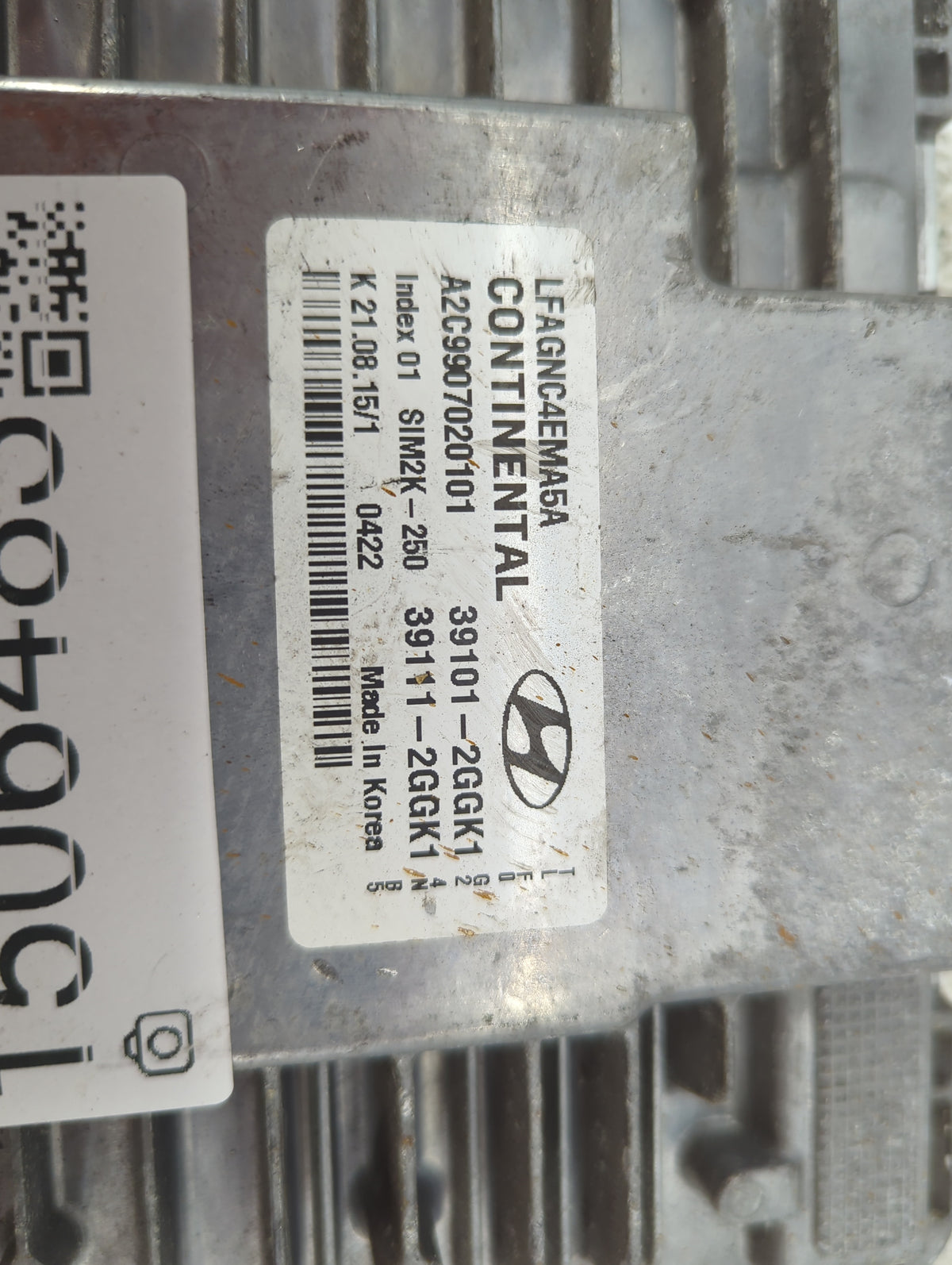 2015-2017 Hyundai Sonata PCM Engine Control Computer ECU ECM PCU OEM P/N:LFAGNC4EMA5A A2C9907020101 Fits Fits 2015 2016 2017