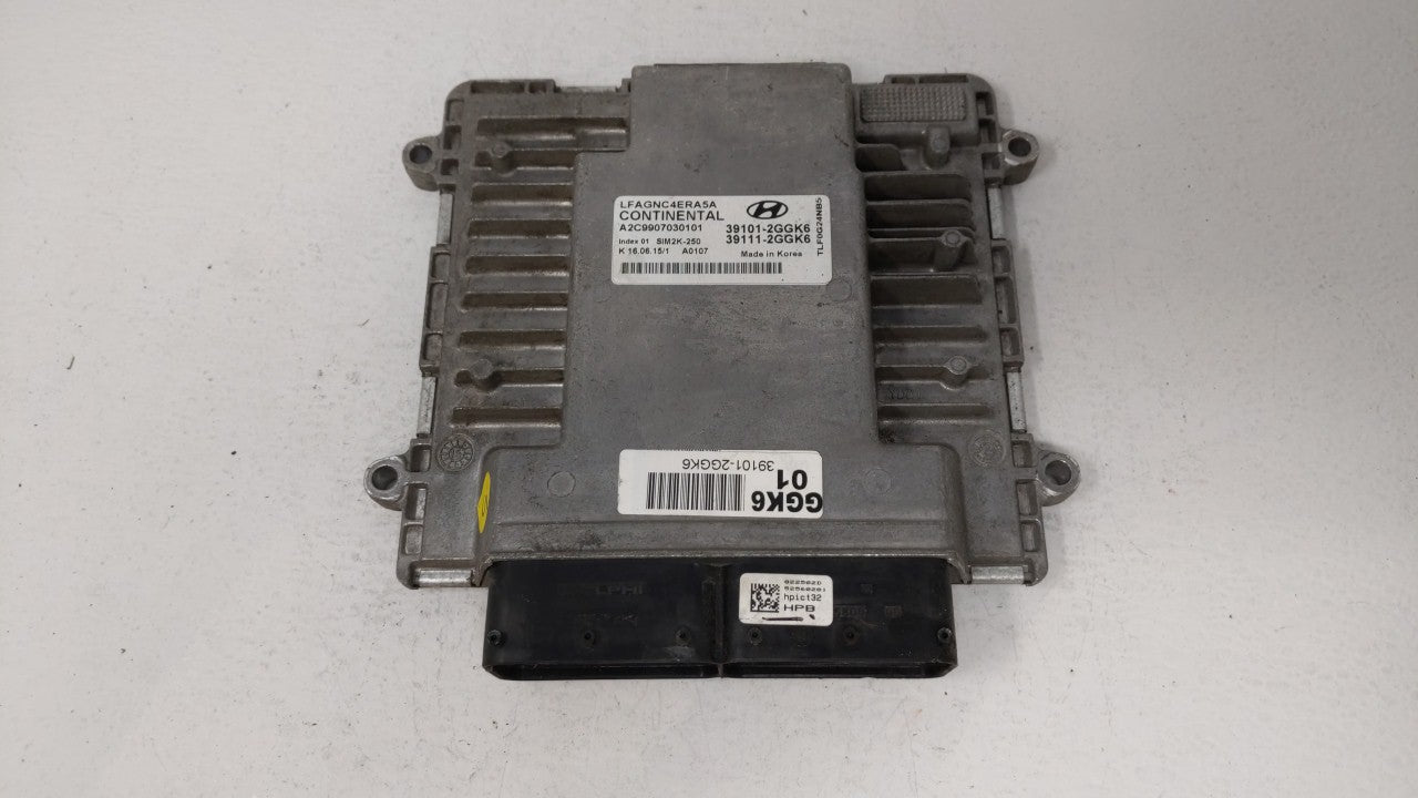 2015-2017 Hyundai Sonata PCM Engine Control Computer ECU ECM PCU OEM P/N:39101-2GGK5 39101-2GGK6 Fits Fits 2015 2016 2017 OE