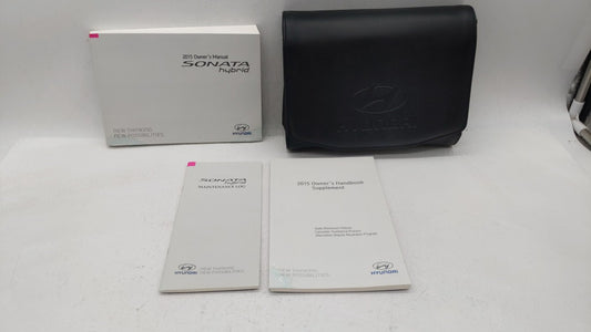 2015 Hyundai Sonata Owners Manual Book Guide OEM Used Auto Parts