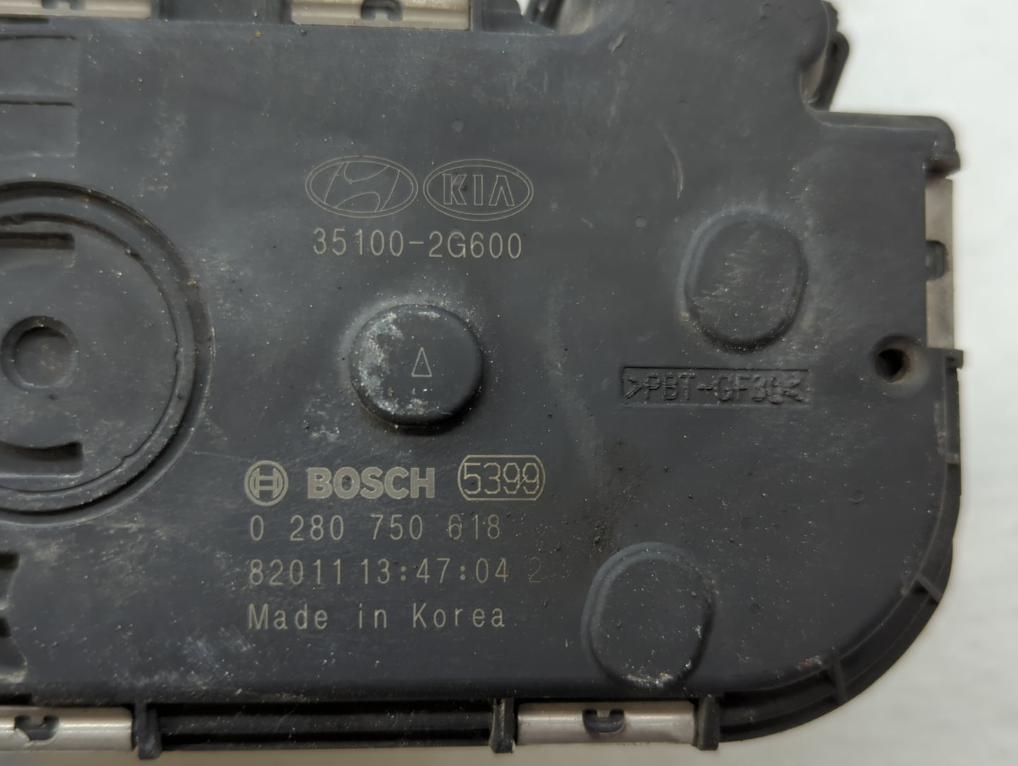 2015-2019 Hyundai Sonata Throttle Body P/N:0 280 750 618 35100-2G600 Fits Fits 2015 2016 2017 2018 2019 OEM Used Auto Parts