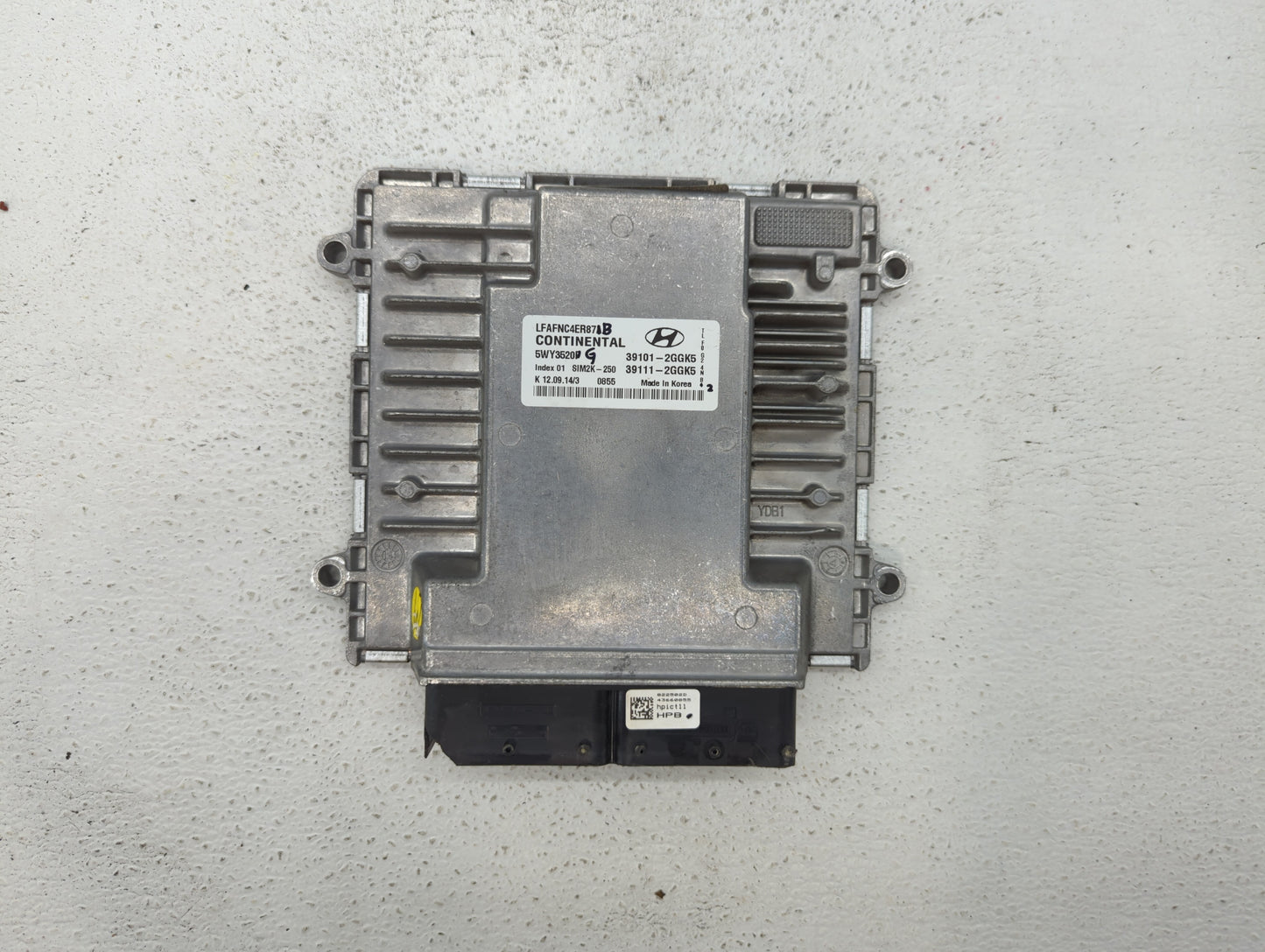 2015-2017 Hyundai Sonata PCM Engine Control Computer ECU ECM PCU OEM P/N:39111-2GGK5 39101-2GGK5 Fits Fits 2015 2016 2017 OE