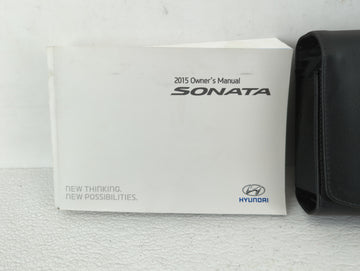 2015 Hyundai Sonata Owners Manual Book Guide OEM Used Auto Parts