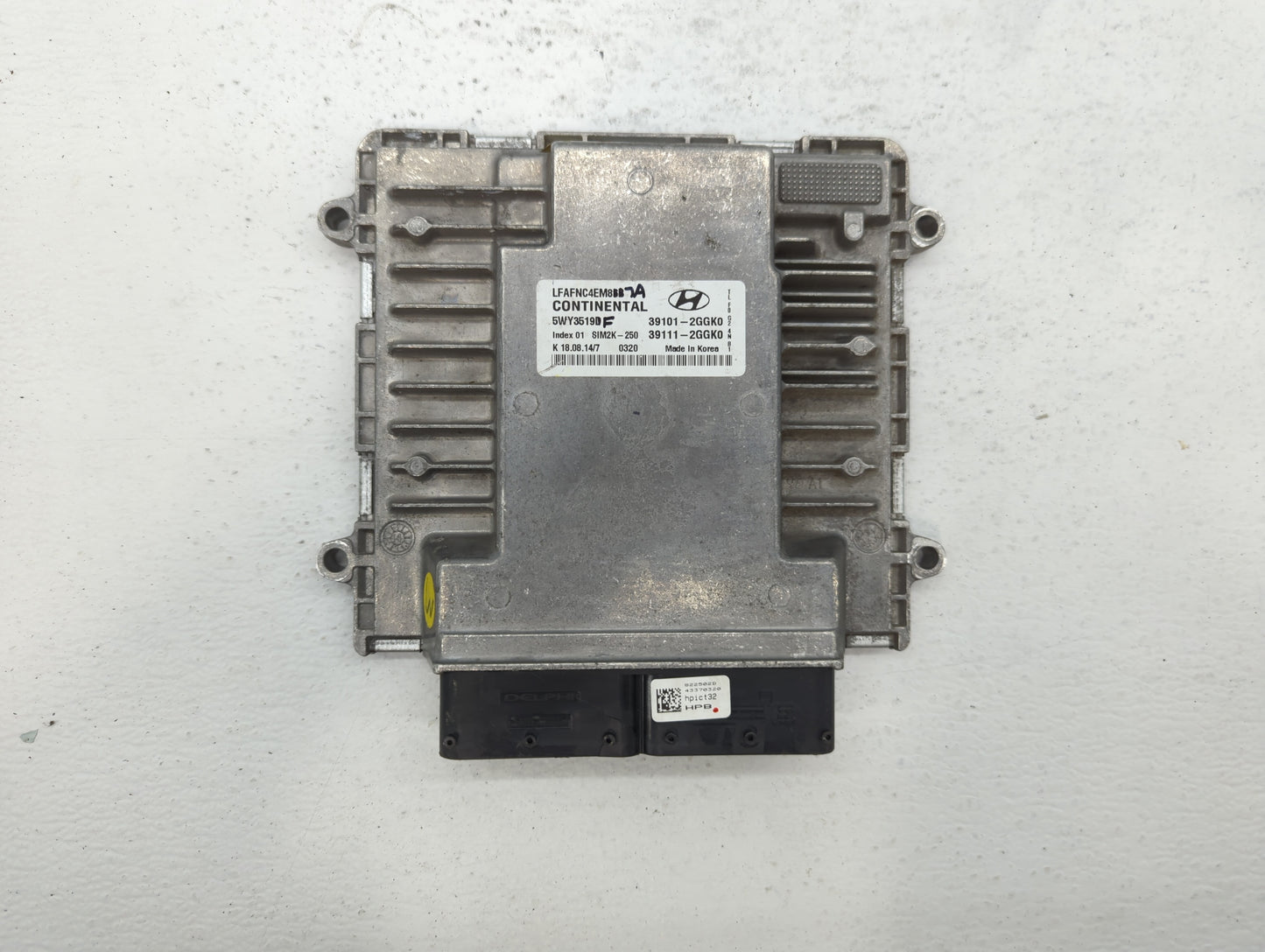 2015-2017 Hyundai Sonata PCM Engine Control Computer ECU ECM PCU OEM P/N:39111-2GGL3 39101-2GGL3 Fits Fits 2015 2016 2017 OE