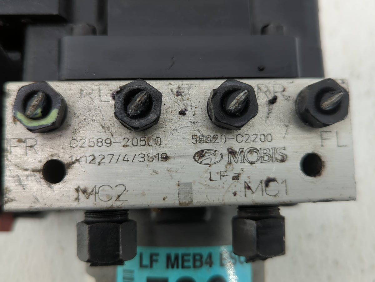 2015 Hyundai Sonata Anti-Lock Brake ABS Pump Module Actuator OEM P/N:58920-C2200 C2589-20500, 58920-C2201, 58920-C2500 Fits