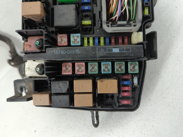 2013-2015 Hyundai Sonata Fusebox Fuse Box Panel Relay Module P/N:91856-4R010 91251-4R033 Fits Fits 2013 2014 2015 OEM Used Auto Parts