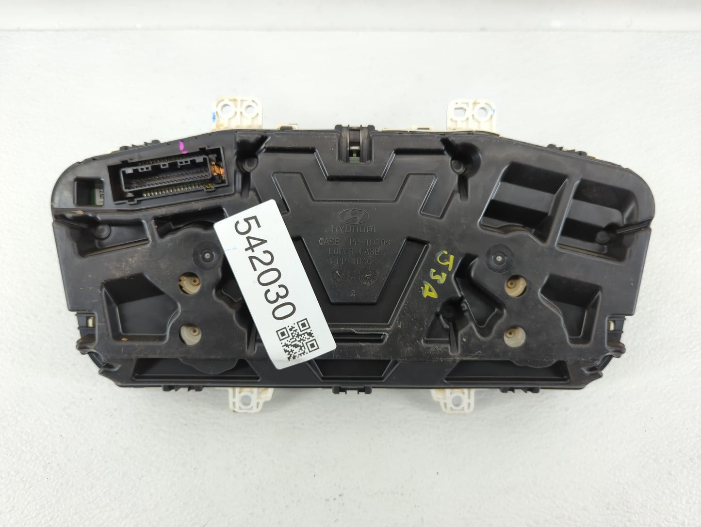 2015 Hyundai Sonata Instrument Cluster Speedometer Gauges P/N:94001-C2000 Fits OEM Used Auto Parts - Oemusedautoparts1.com