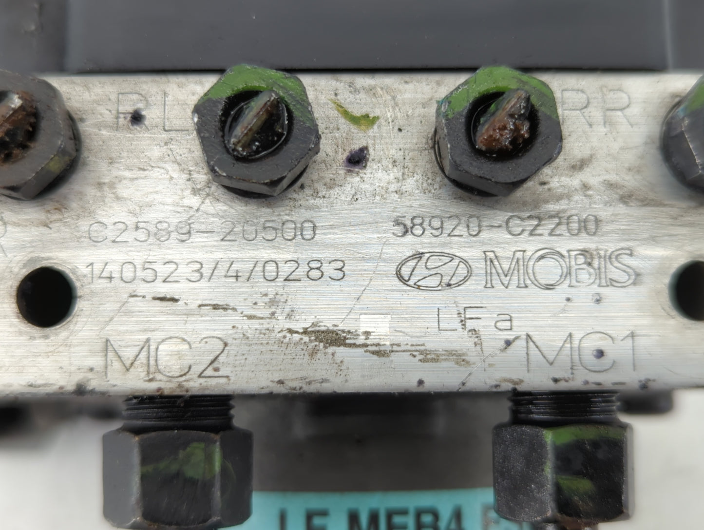 2015 Hyundai Sonata ABS Pump Control Module Replacement P/N:C2589-20500 58920-C2200 Fits OEM Used Auto Parts - Oemusedautopa