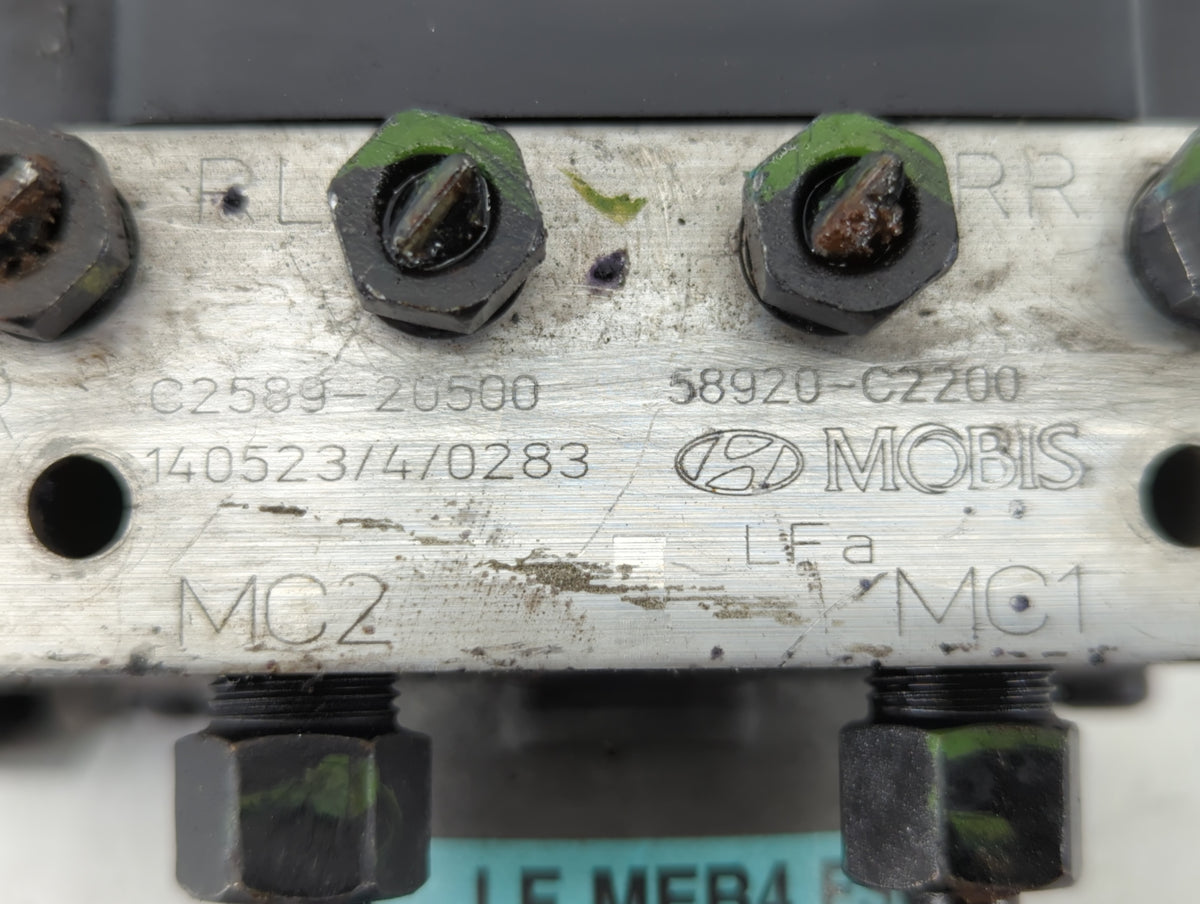 2015 Hyundai Sonata Anti-Lock Brake ABS Pump Module Actuator OEM P/N:C2589-20500 58920-C2200 Fits OEM Used Auto Parts - Oemu