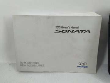2015 Hyundai Sonata Owners Manual Book Guide OEM Used Auto Parts