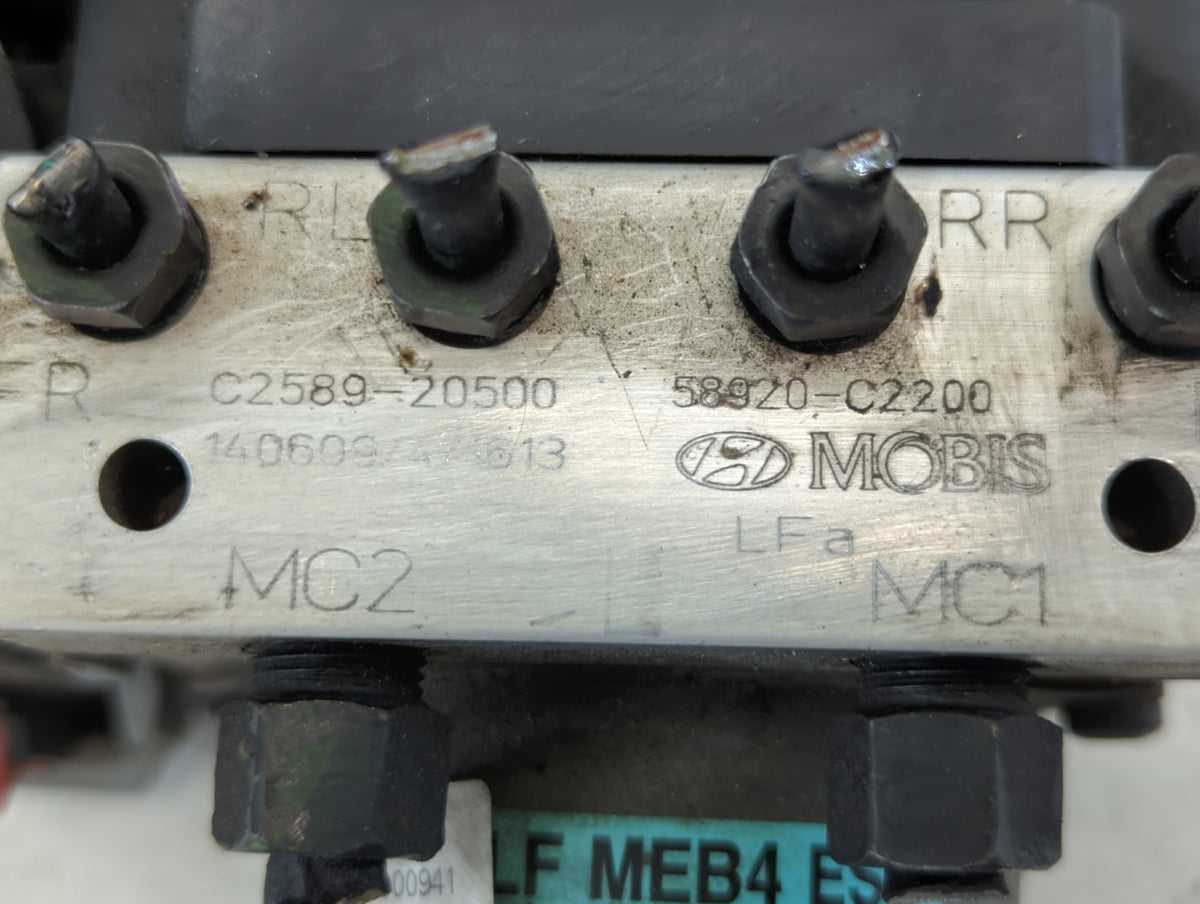 2015 Hyundai Sonata Anti-Lock Brake ABS Pump Module Actuator OEM P/N:58920-C2200 C2589-20500 Fits OEM Used Auto Parts - Oemu
