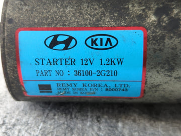 2008-2015 Hyundai Sonata Car Starter Motor Solenoid OEM P/N:8000169 36100-2G210 Fits OEM Used Auto Parts