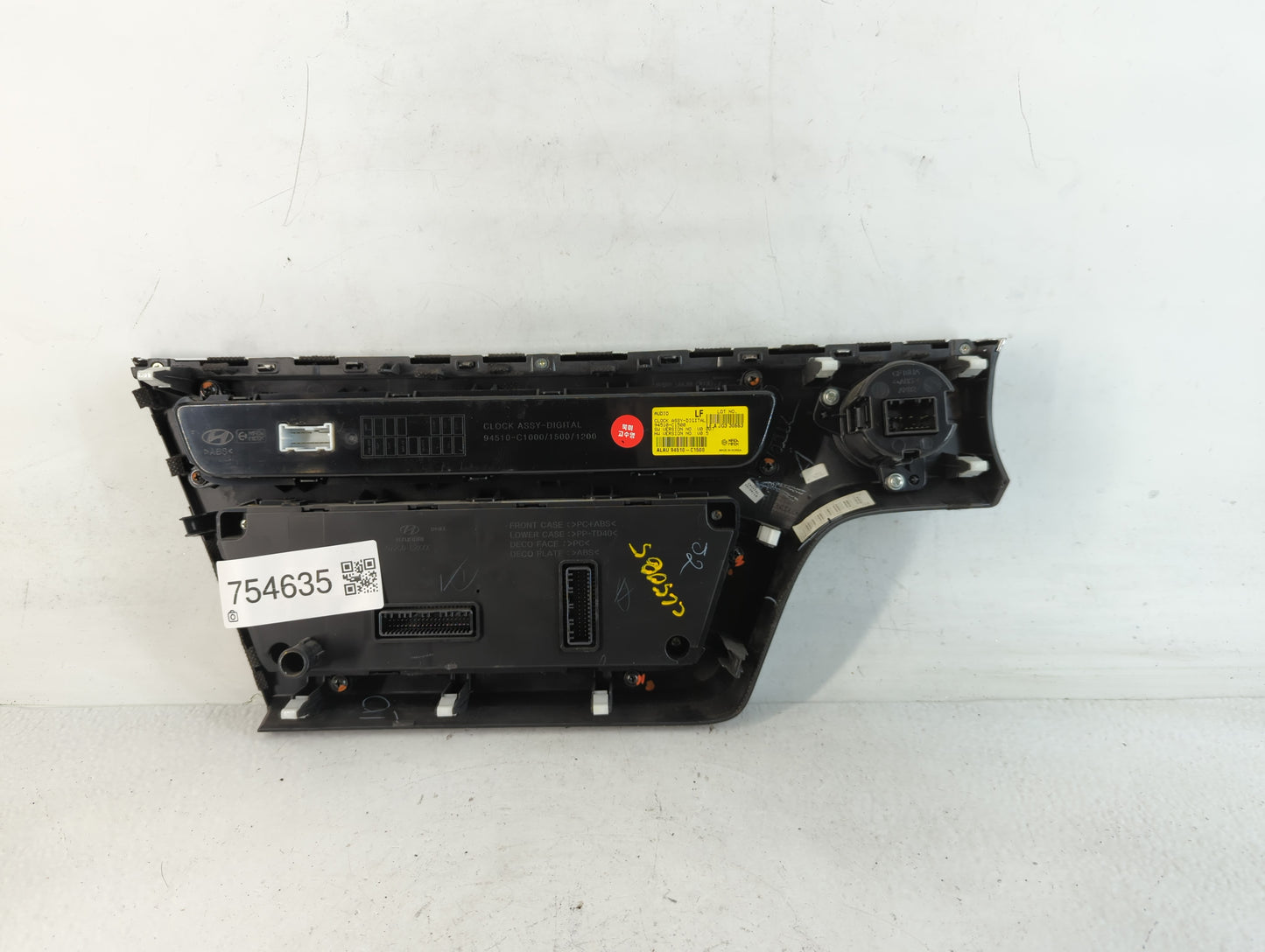 2014-2015 Hyundai Sonata Climate Control Module Temperature AC/Heater Replacement P/N:94510-C1500 Fits Fits 2014 2015 OEM Us