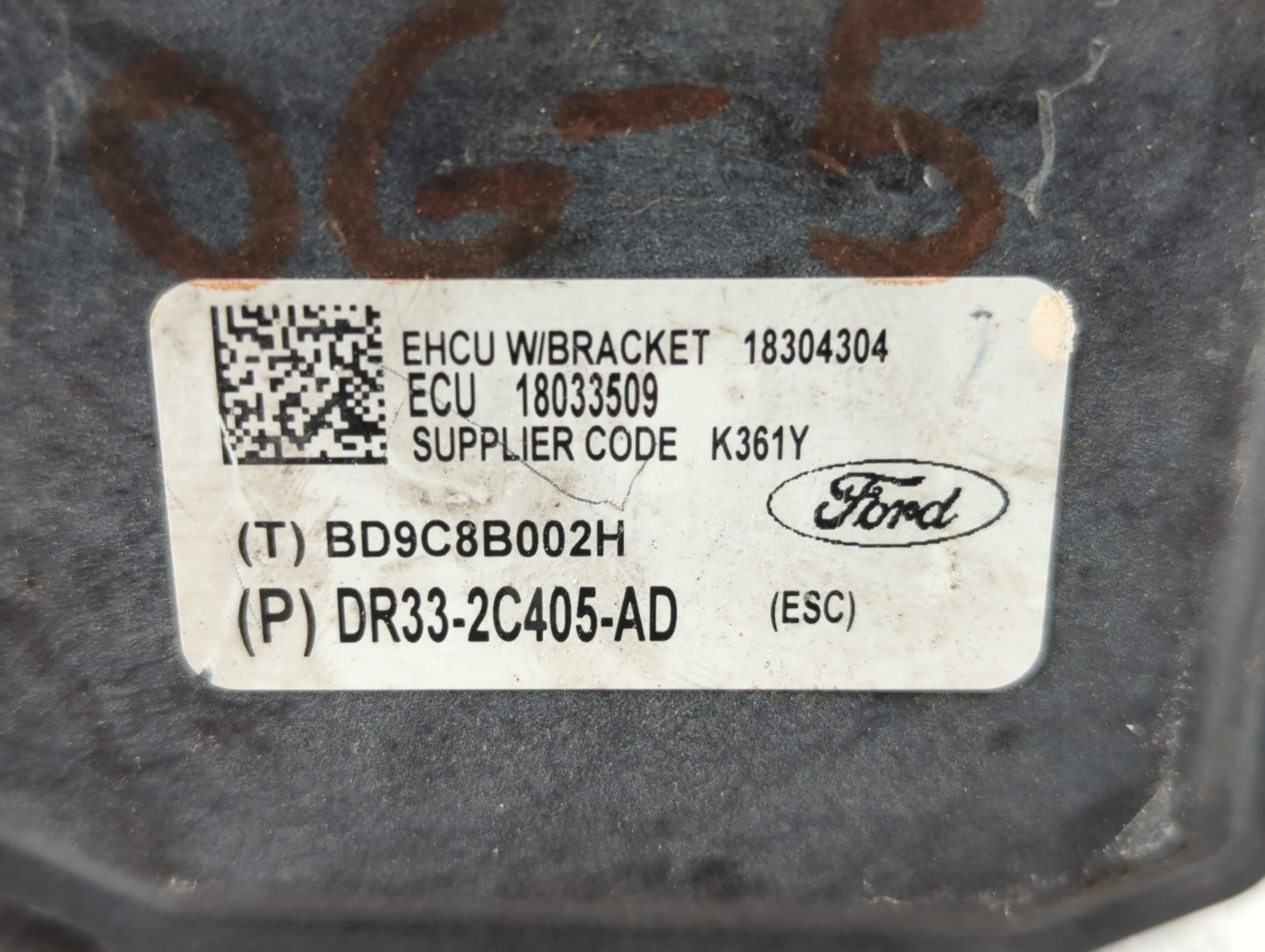2015 Hyundai Sonata ABS Pump Control Module Replacement P/N:DR33-2C405-AD Fits OEM Used Auto Parts - Oemusedautoparts1.com