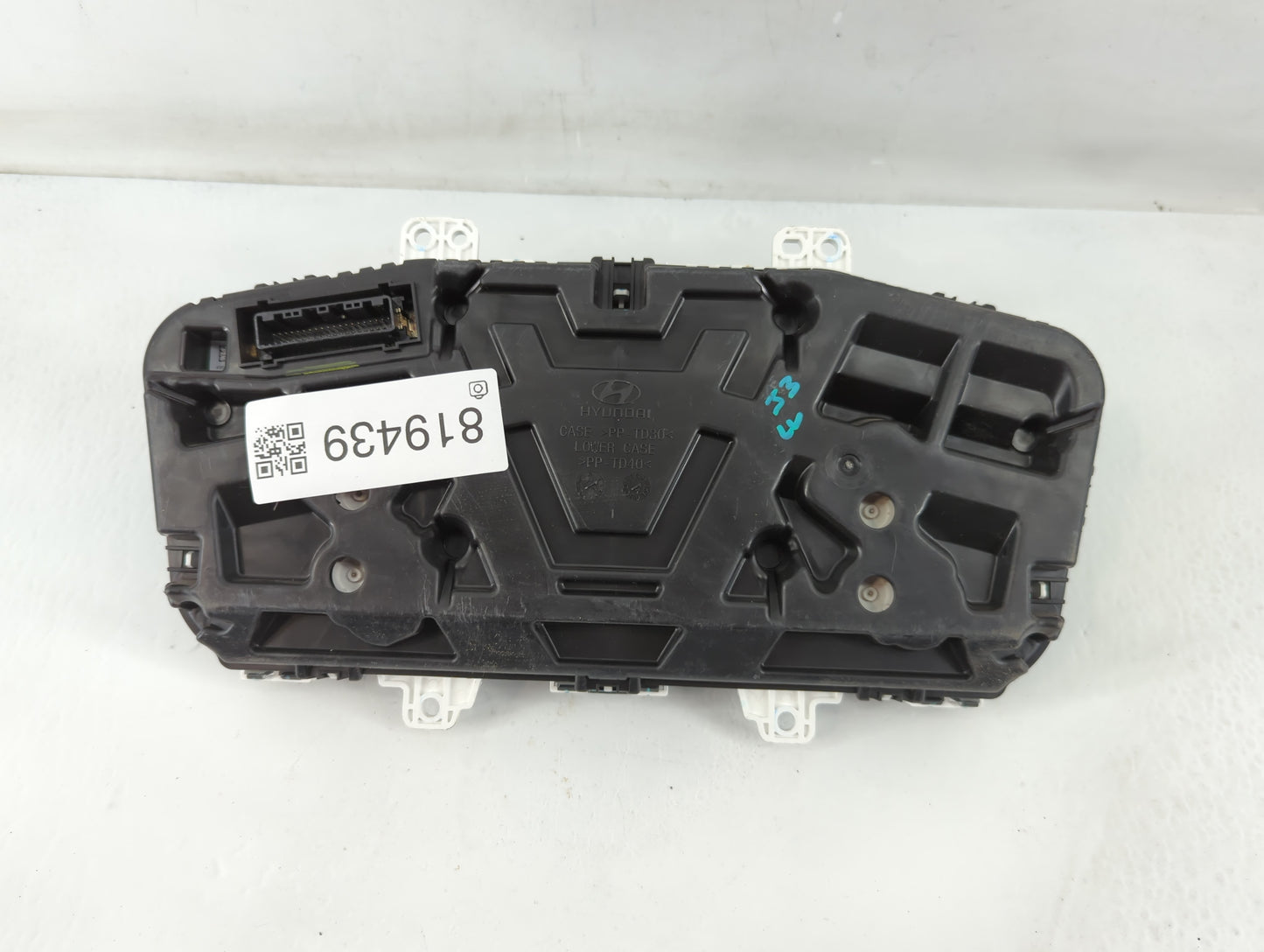 2015 Hyundai Sonata Instrument Cluster Speedometer Gauges P/N:94001-C2000 Fits OEM Used Auto Parts - Oemusedautoparts1.com