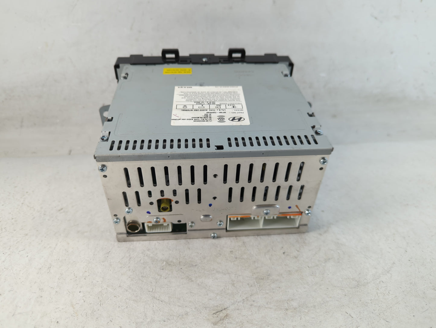 2015-2017 Hyundai Sonata Radio AM FM Cd Player Receiver Replacement P/N:96180-C20004X Fits Fits 2015 2016 2017 OEM Used Auto