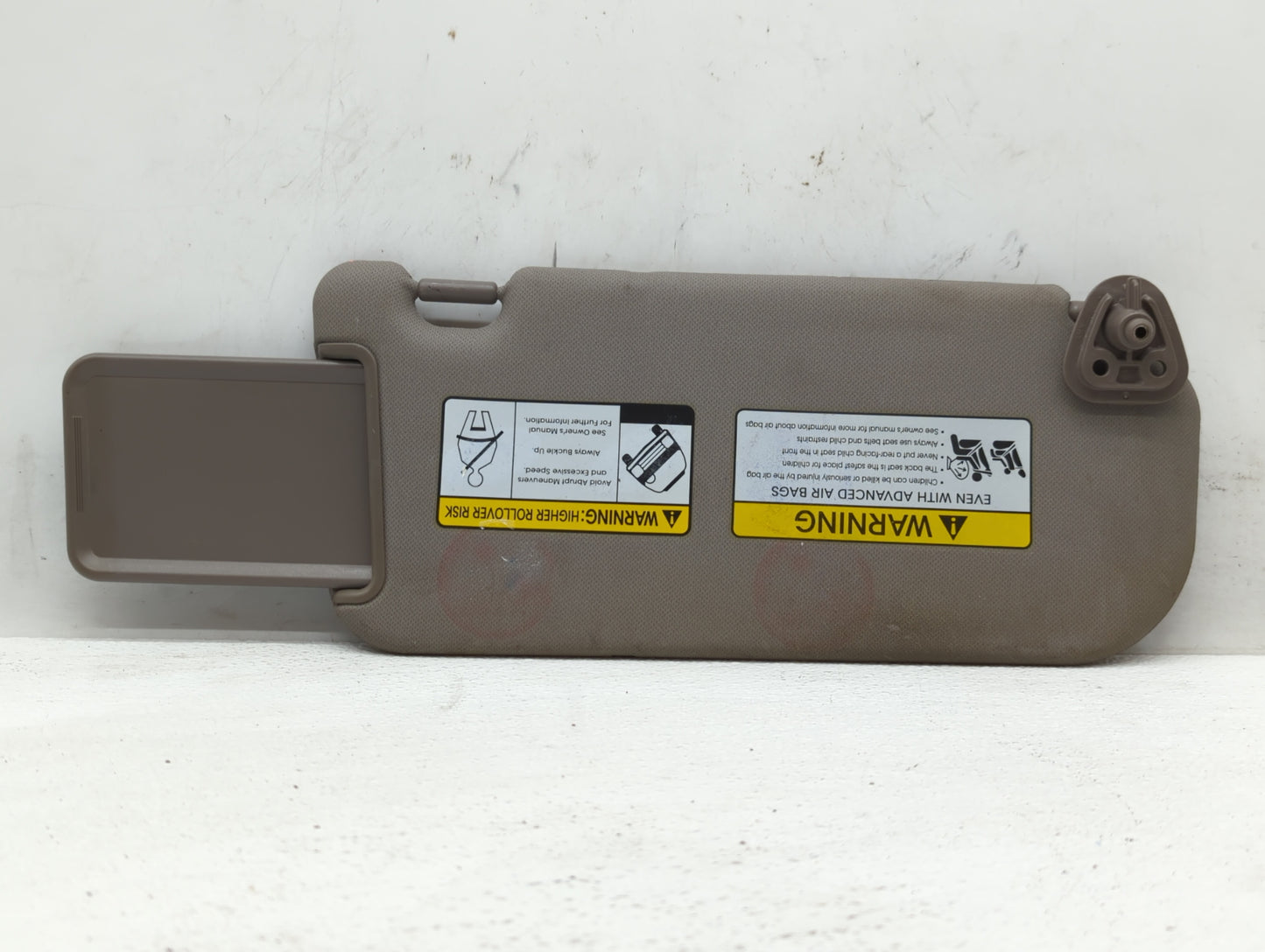 2010-2015 Hyundai Tucson Sun Visor Shade Replacement Passenger Right Mirror Fits Fits 2010 2011 2012 2013 2014 2015 OEM Used