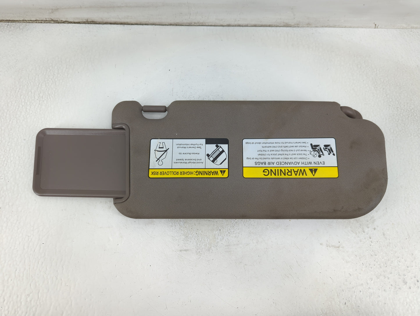 2010-2015 Hyundai Tucson Sun Visor Shade Replacement Passenger Right Mirror Fits Fits 2010 2011 2012 2013 2014 2015 OEM Used