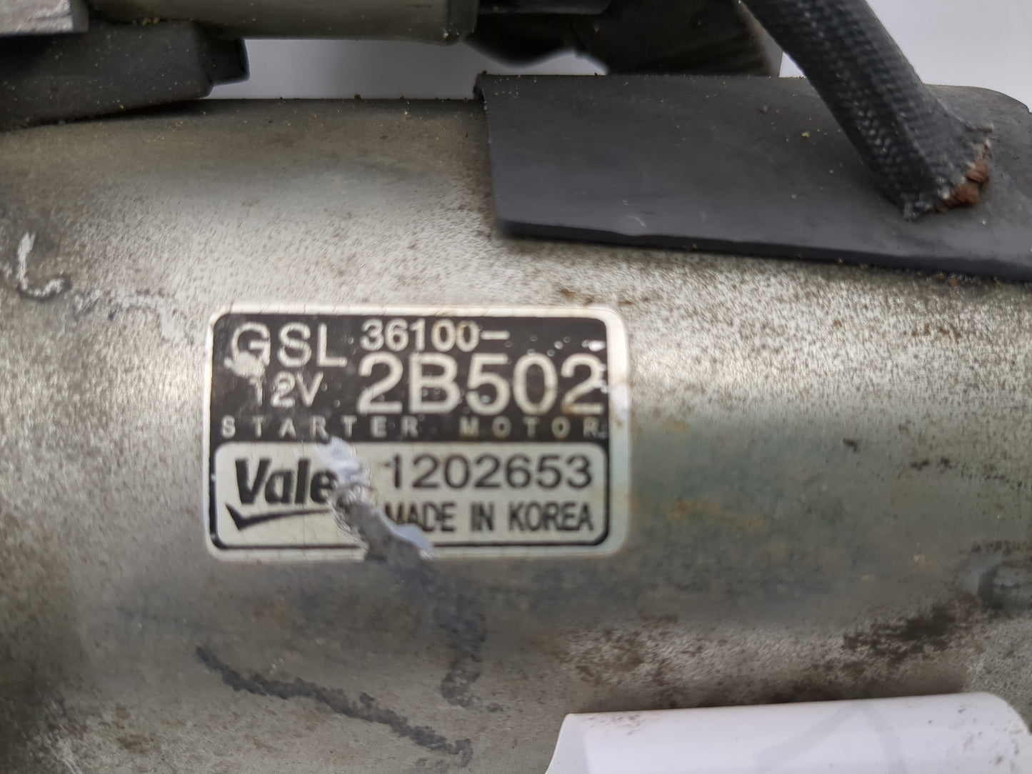 2012-2020 Hyundai Veloster Car Starter Motor Solenoid OEM P/N:36100-2B502 Fits OEM Used Auto Parts - Oemusedautoparts1.com
