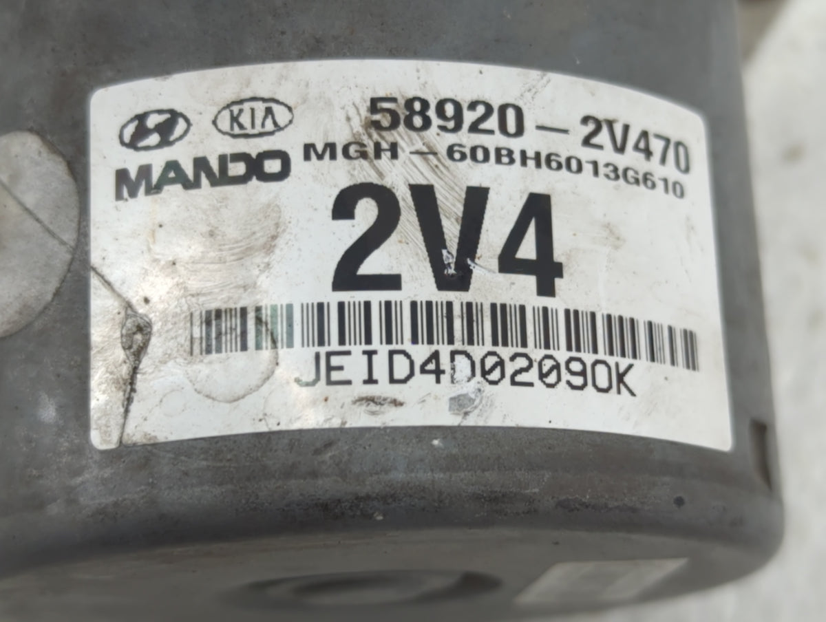 2015-2017 Hyundai Veloster Anti-Lock Brake ABS Pump Module Actuator OEM P/N:58920-2V470 Fits Fits 2015 2016 2017 OEM Used Au