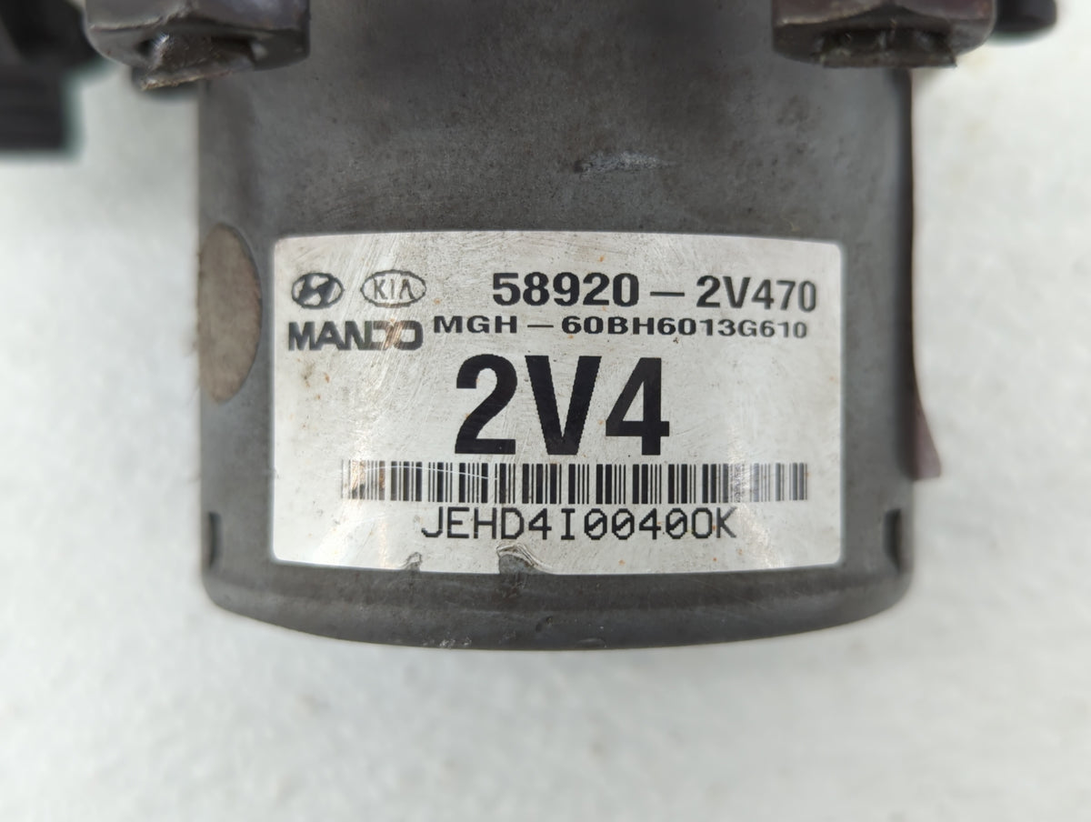2015-2017 Hyundai Veloster Anti-Lock Brake ABS Pump Module Actuator OEM P/N:BE6003G606 58920-2V480 Fits Fits 2015 2016 2017