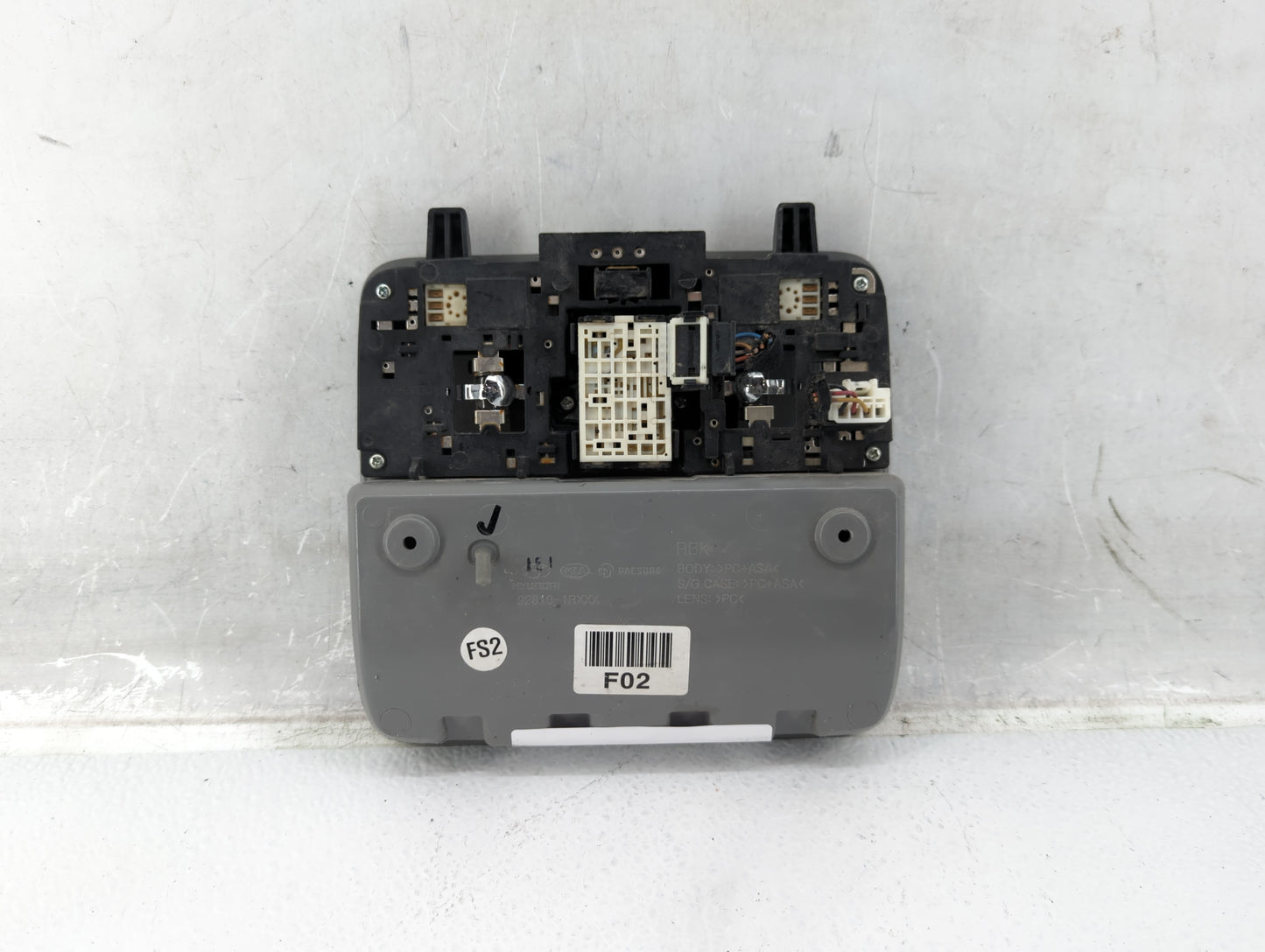 2015 Hyundai Veloster Overhead Roof Console - Oemusedautoparts1.com