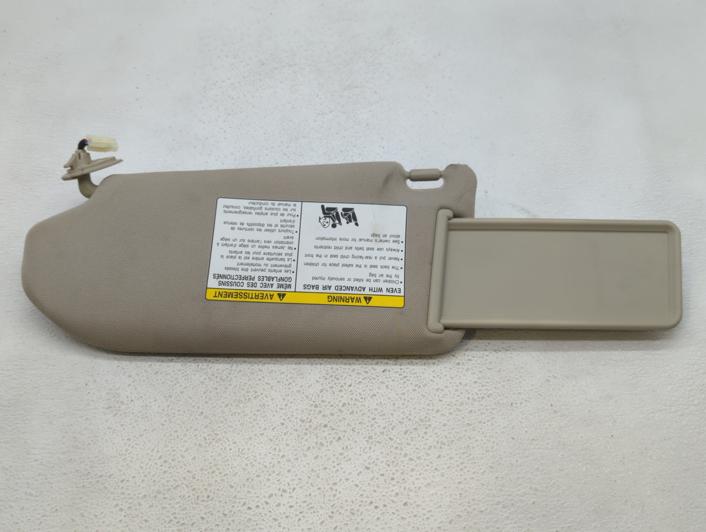 2015 Infiniti Q40 Sun Visor Shade Replacement Passenger Right Mirror Fits Fits 2007 2008 2009 2010 2011 2012 2013 OEM Used A