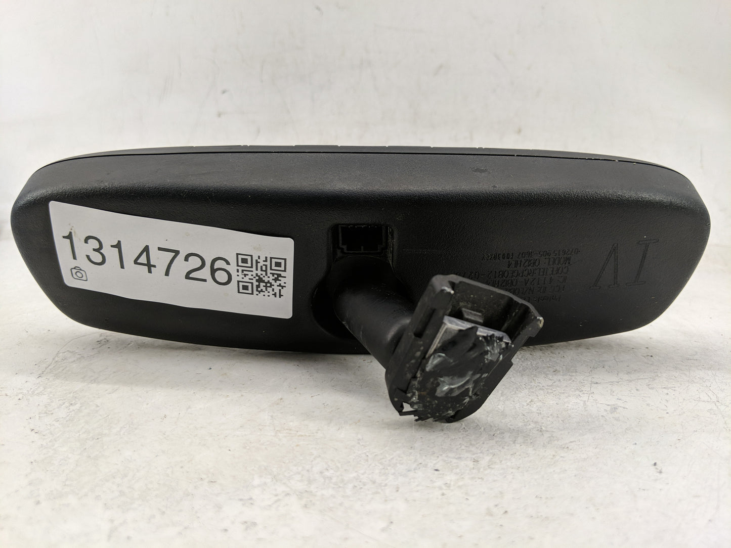 2014-2016 Infiniti Q50 Interior Rear View Mirror Replacement OEM P/N:4112A-CB12HL4 Fits OEM Used Auto Parts - Oemusedautopar