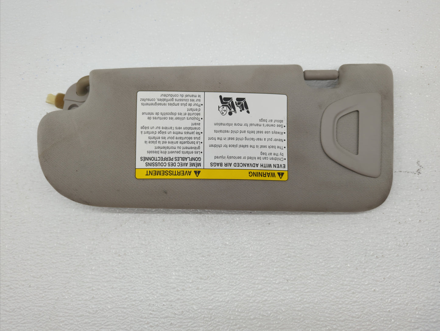 2014-2018 Infiniti Q50 Sun Visor Shade Replacement Passenger Right Mirror Fits Fits 2014 2015 2016 2017 2018 OEM Used Auto P