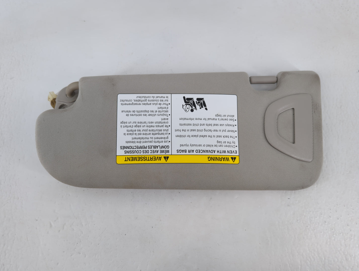 2014-2020 Infiniti Q50 Sun Visor Shade Replacement Passenger Right Mirror Fits Fits 2014 2015 2016 2017 2018 2019 2020 OEM U