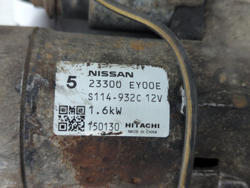 2014-2020 Infiniti Q50 Car Starter Motor Solenoid OEM P/N:23300 EY00E Fits OEM Used Auto Parts