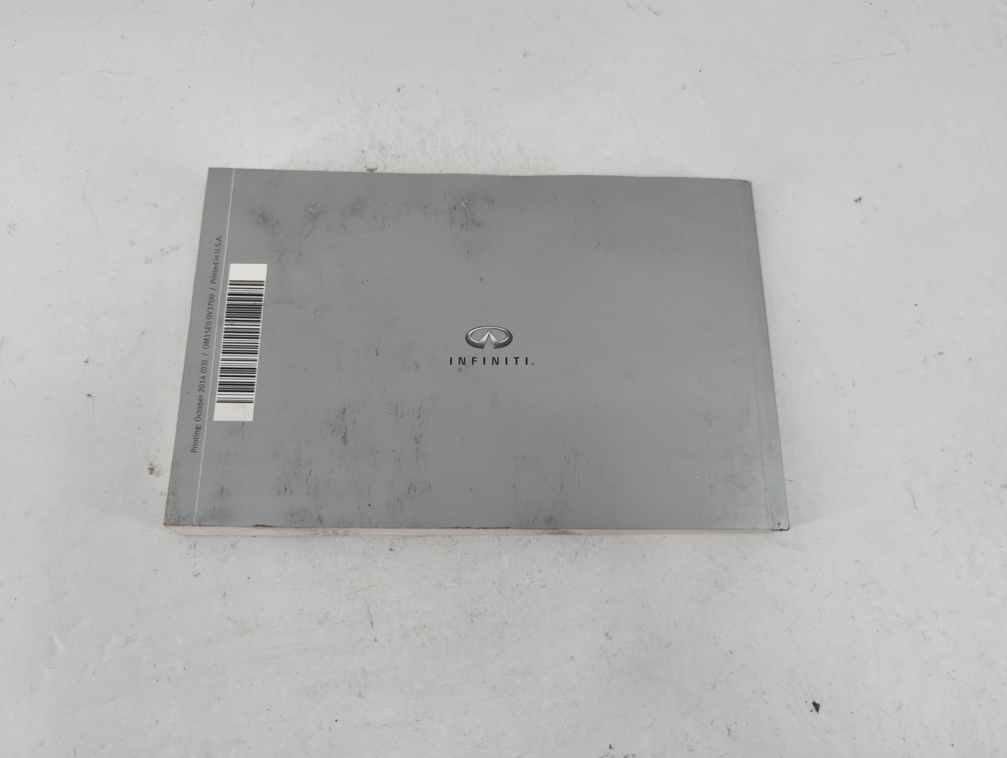 2015 Infiniti Q50 Owners Manual Book Guide P/N:OM15E0 0V37U0 OEM Used Auto Parts - Oemusedautoparts1.com