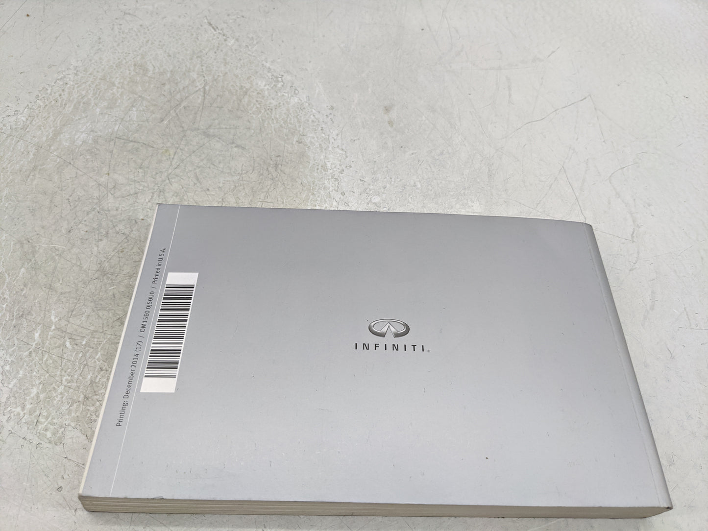 2015 Infiniti Qx50 Owners Manual Book Guide OEM Used Auto Parts - Oemusedautoparts1.com