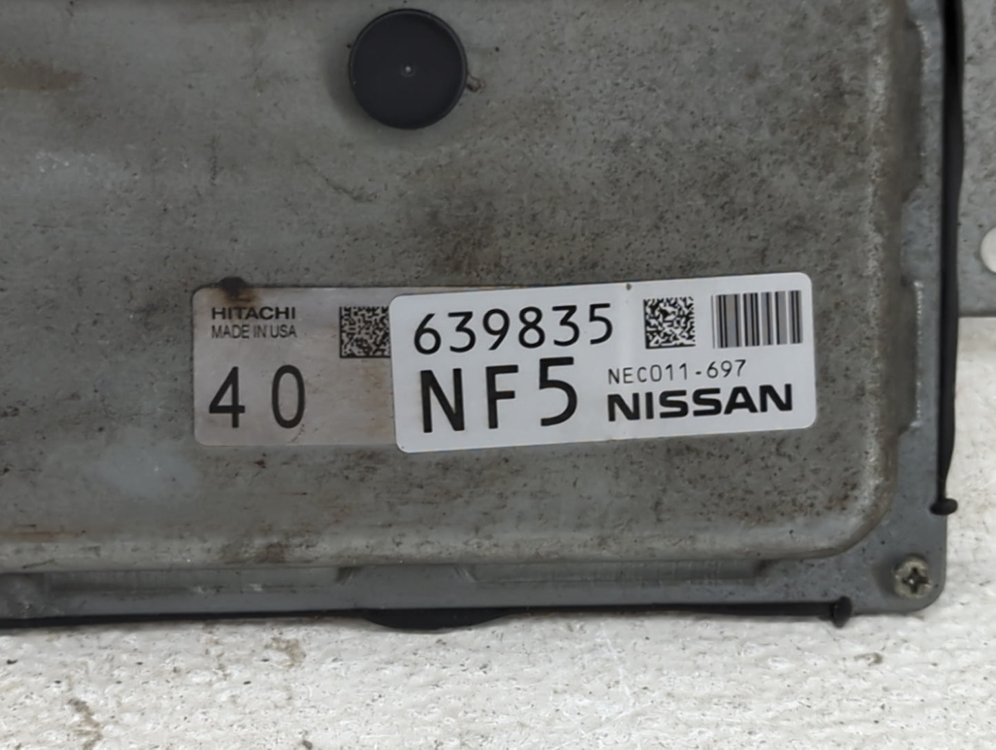 2015-2016 Infiniti Qx60 PCM Engine Control Computer ECU ECM PCU OEM P/N:NEC011-697 Fits Fits 2015 2016 2017 OEM Used Auto Pa