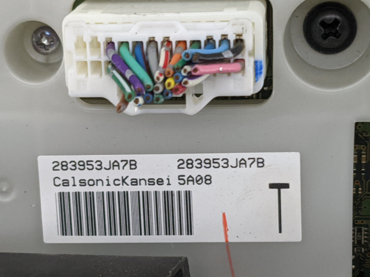 2015 Infiniti Qx60 Climate Control Module Temperature AC/Heater Replacement P/N:283953JA7B Fits OEM Used Auto Parts - Oemuse
