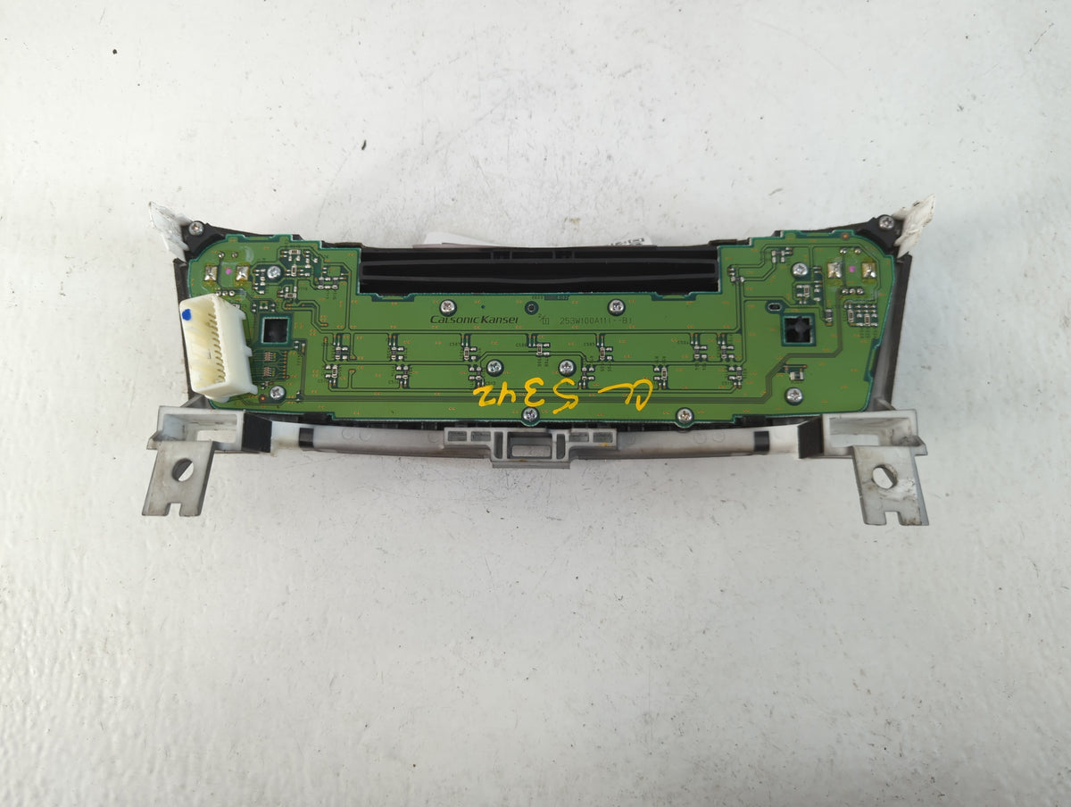 2015 Infiniti Qx60 Climate Control Module Temperature AC/Heater Replacement P/N:253W100A11 Fits Fits 2017 2018 OEM Used Auto