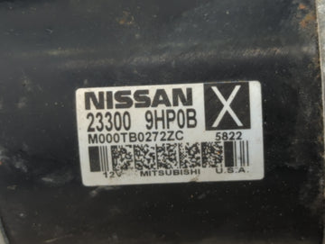 2015-2020 Infiniti Qx60 Car Starter Motor Solenoid OEM P/N:23300 9HP0B Fits Fits 2015 2016 2017 2018 2019 2020 2021 2022 OEM Used Auto Parts