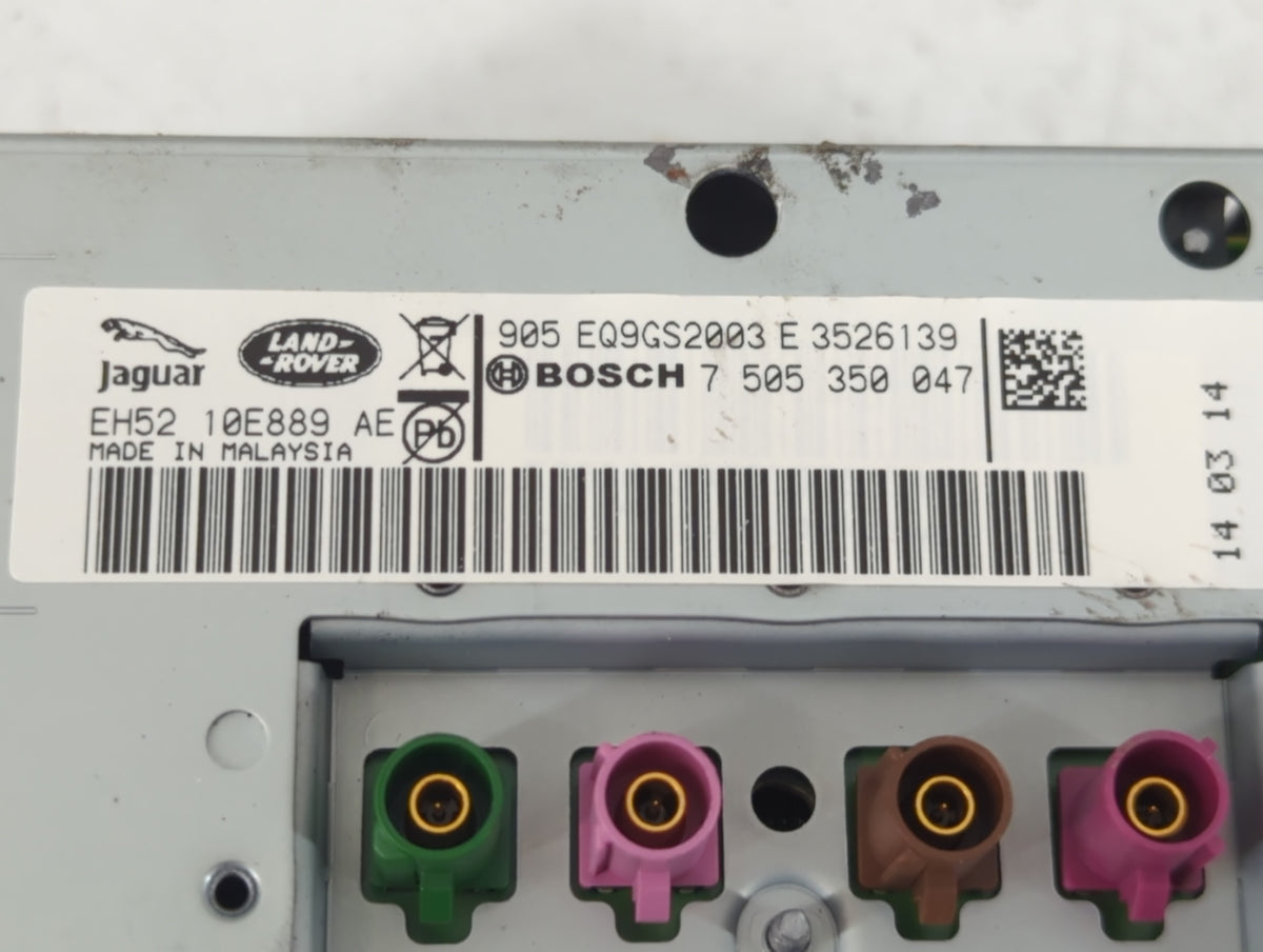 2015 Jaguar Xf Information Radio Display Screen 1227758 - Oemusedautoparts1.com