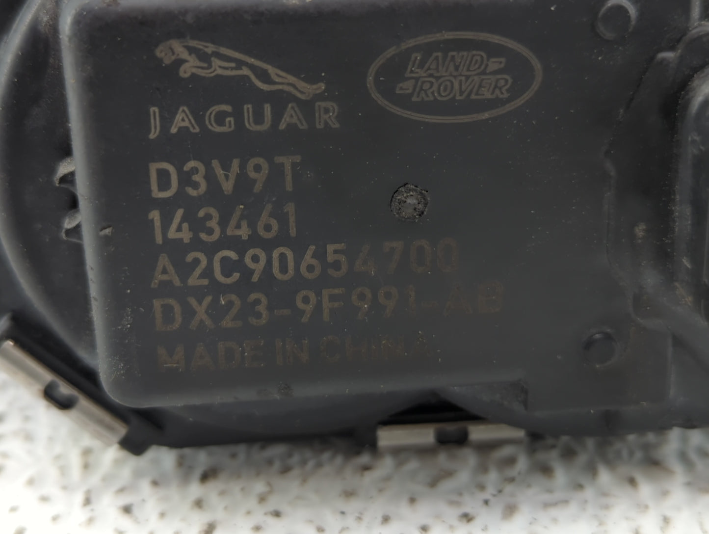 2013-2019 Jaguar Xf Throttle Body P/N:DX23-9F991-AB Fits Fits 2013 2014 2015 2016 2017 2018 2019 2020 OEM Used Auto Parts -