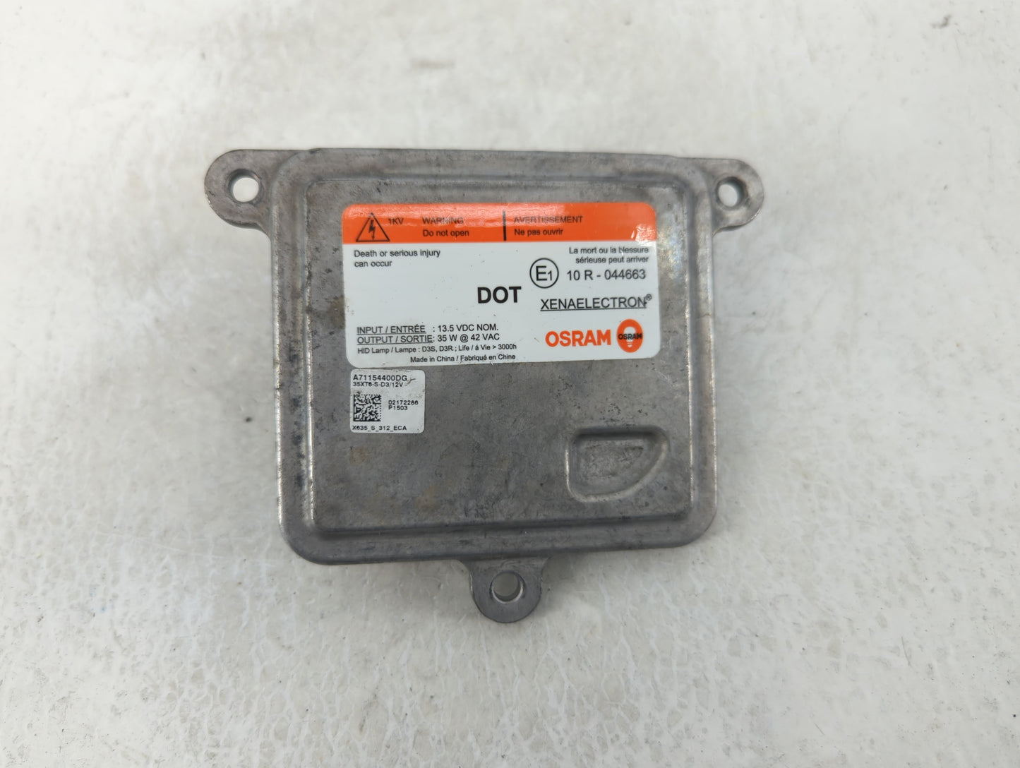 2013-2015 Jaguar Xf Headlight Ballast Head Light - Oemusedautoparts1.com
