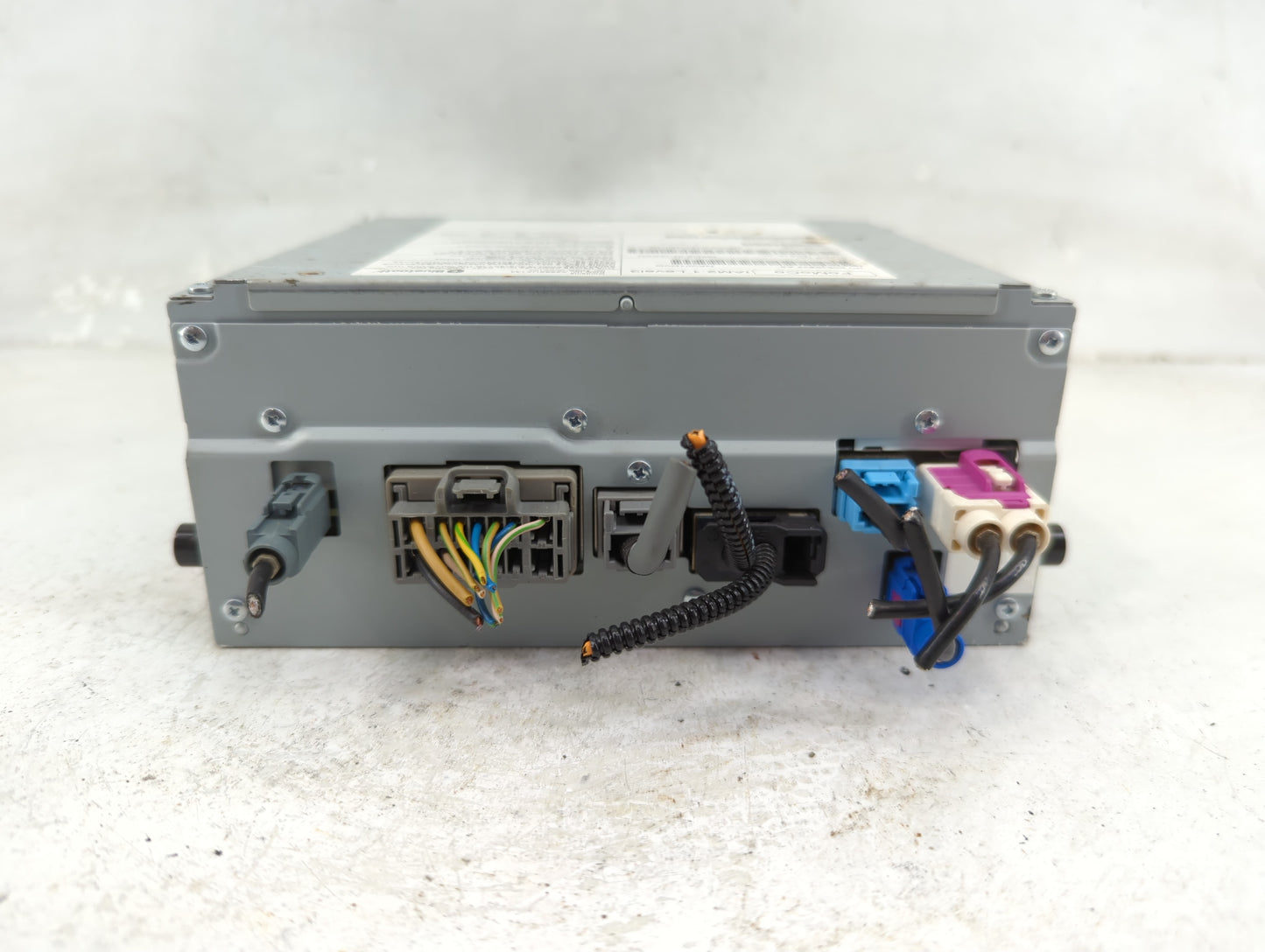 2011-2015 Jaguar Xj Radio AM FM Cd Player Receiver Replacement P/N:CF6N-18C815-JK HIA11021430 Fits Fits 2011 2012 2013 2014