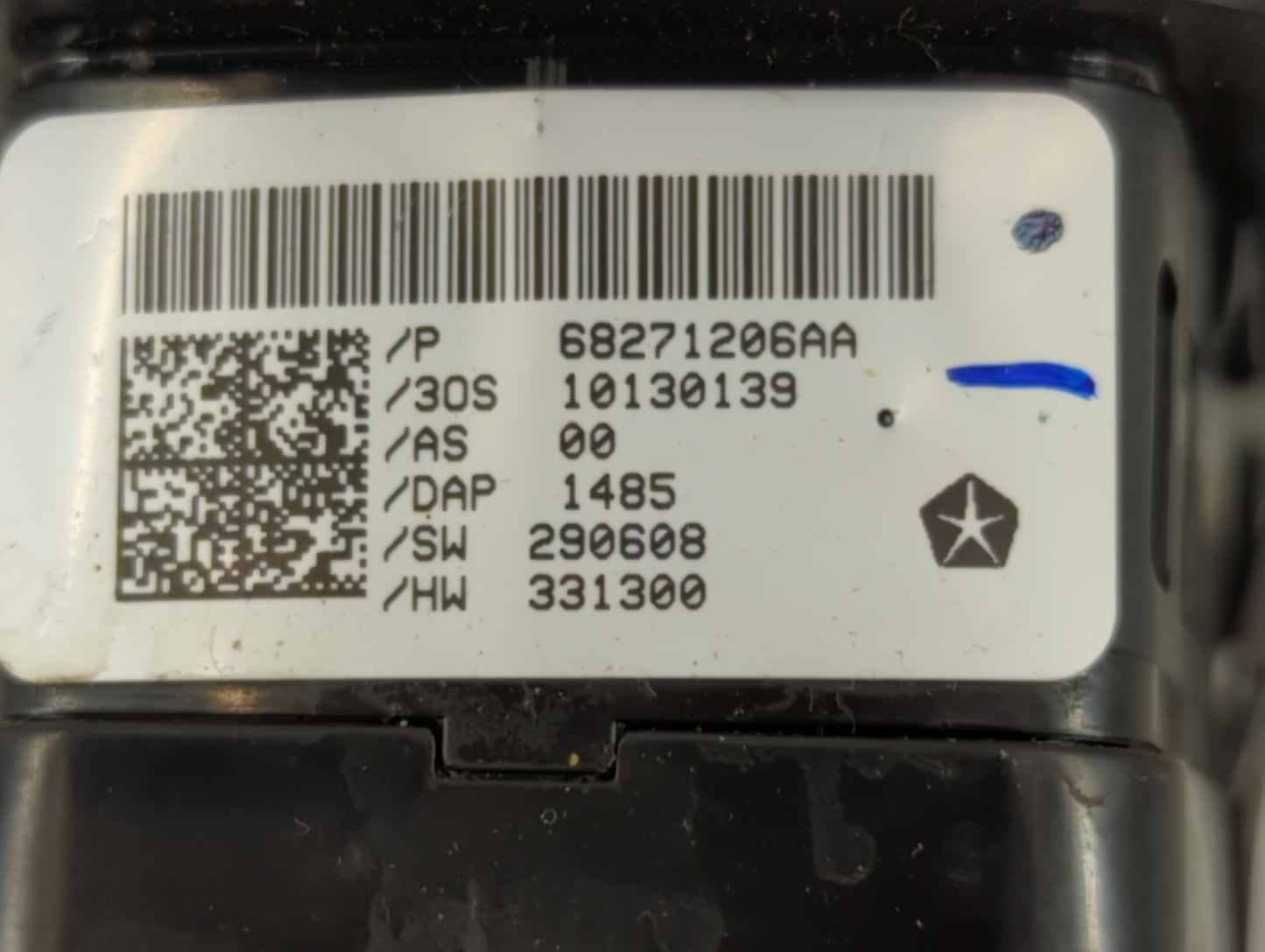 2015-2022 Jeep Cherokee Master Power Window Switch Replacement Driver Side Left P/N:68271206AA Fits OEM Used Auto Parts - Oe