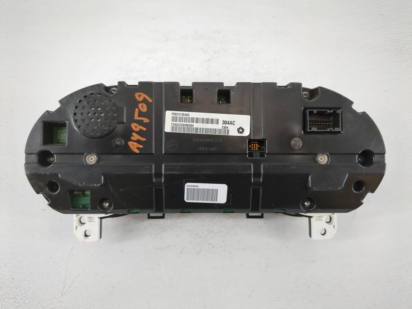 2015 Jeep Cherokee Instrument Cluster Speedometer Gauges P/N:P68241304AC Fits OEM Used Auto Parts - Oemusedautoparts1.com